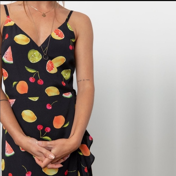 NWT RAILS  IRIS - FRUIT TROPIC DRESS size S - Picture 3 of 3